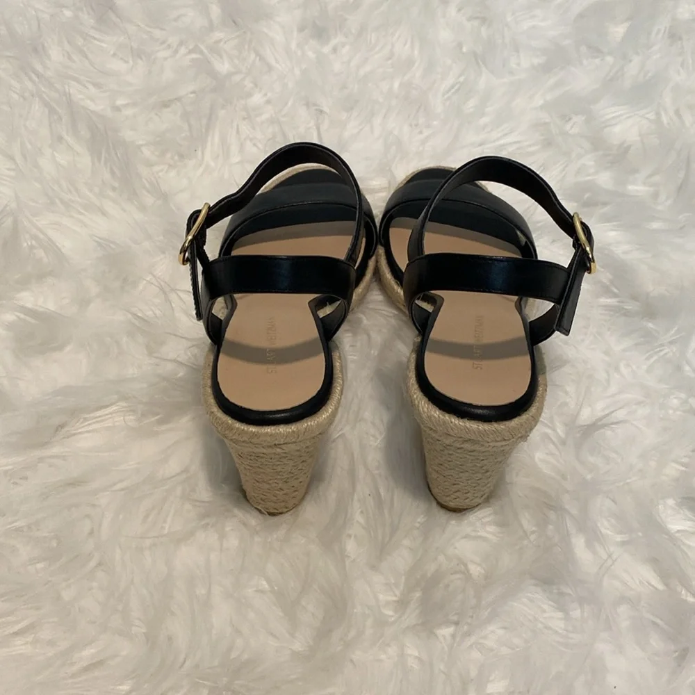 Stuart Weitzman Wedge Sandals - Picture 4 of 5